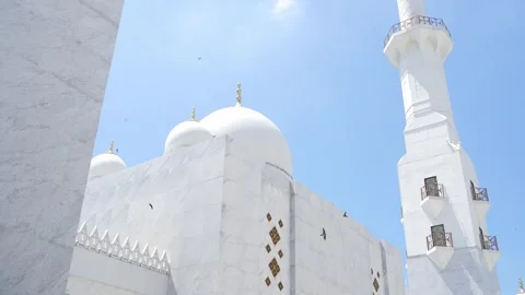 The beauty zayed mosque in solo Stock Footage 275871736