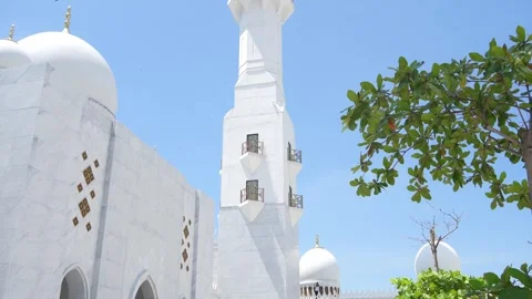 The beauty zayed mosque in solo Stock Footage 275871744