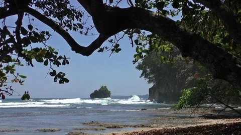 Beautyful beach view Video stock 102943594