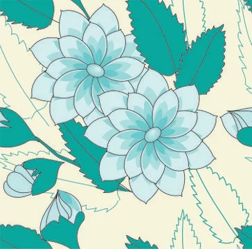 Beautyful flower patterns background Stock Illustration