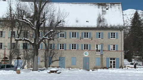 Beauvezer Maison de Pays Stock Footage 35481438