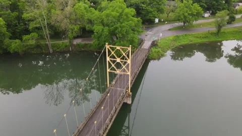 Beaver Bridge Stock Footage 132062921