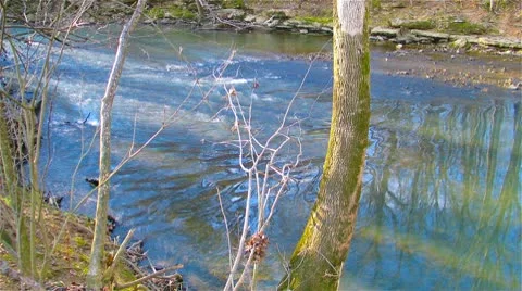 Beaver Creek Rolling Water Time-lapse Stock-Footage 10601474