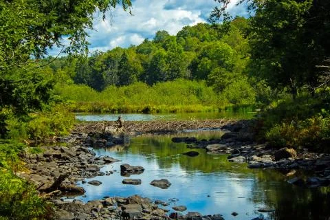 The Beaver Dam Foto stock