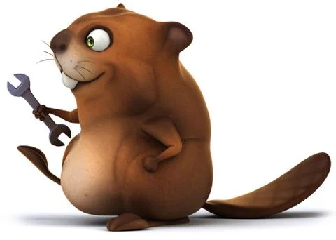 Beaver Ilustración de archivo