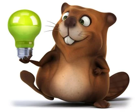 Beaver Ilustración de archivo