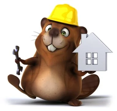 Beaver Ilustración de archivo