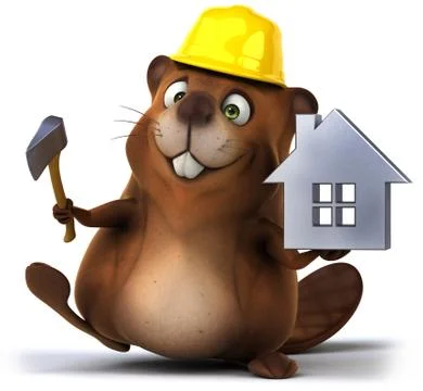 Beaver Ilustración de archivo