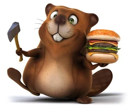 Beaver Ilustración de archivo