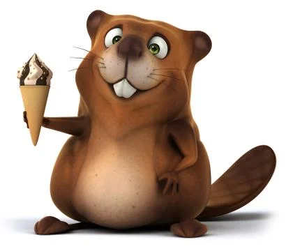 Beaver Ilustración de archivo