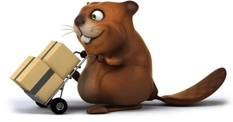 Beaver Ilustración de archivo