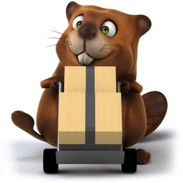 Beaver Ilustración de archivo