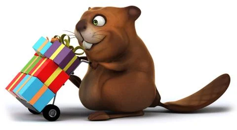 Beaver Ilustración de archivo