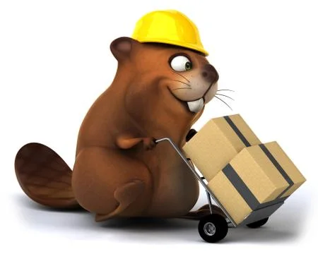 Beaver Ilustración de archivo