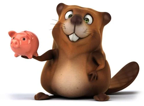 Beaver Ilustración de archivo