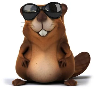 Beaver Ilustración de archivo