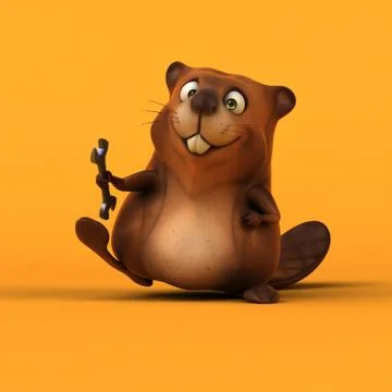 Beaver Ilustración de archivo