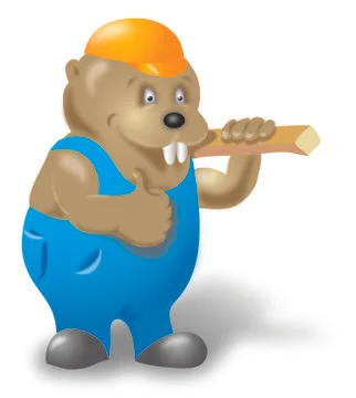 Beaver Stock-Illustration