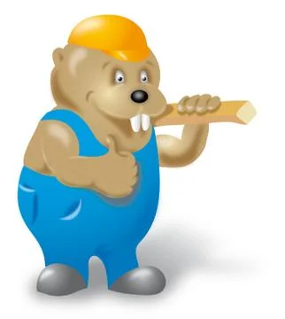 Beaver Stock-Illustration