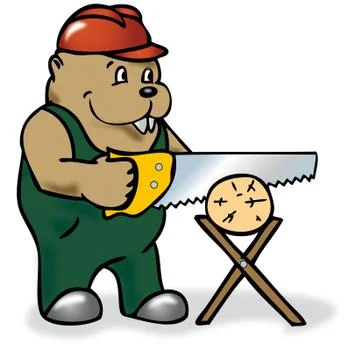 Beaver Stock-Illustration