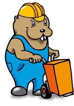 Beaver Stock-Illustration