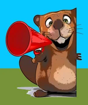 Beaver Ilustración de archivo