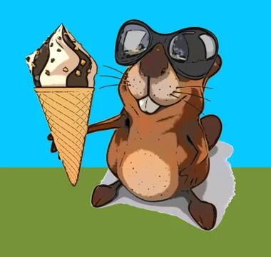 Beaver Ilustración de archivo