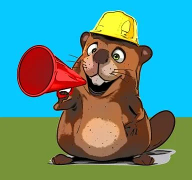 Beaver Ilustración de archivo