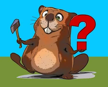 Beaver Ilustración de archivo