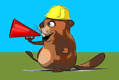 Beaver Ilustración de archivo