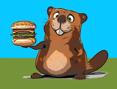Beaver Ilustración de archivo