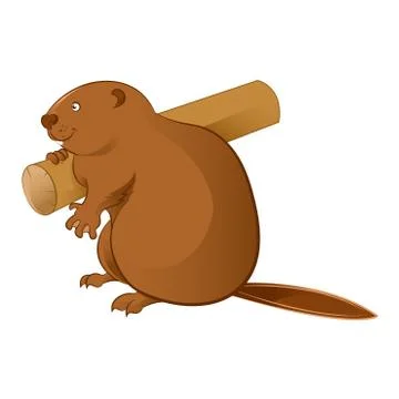 Beaver Stock Illustration