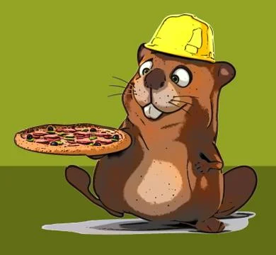 Beaver Ilustración de archivo