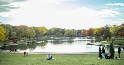 Beaver lake Time lapse  스톡 동영상 120589746