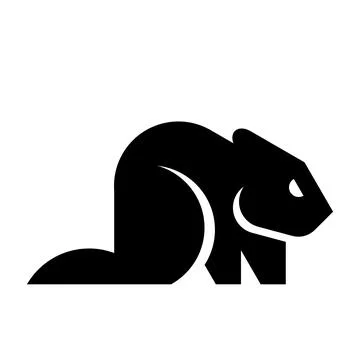 Beaver logo Stock Illustration