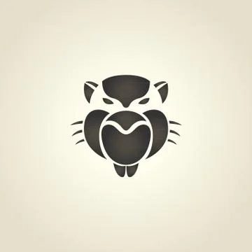Beaver logo vector Stock Illustration