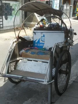 Becak Fotos de archivo