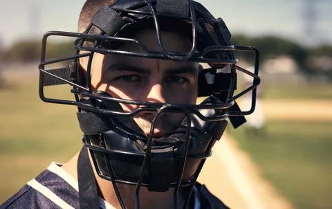 Because nobody likes getting smashed by a ball. Portrait of a young man wearing Photos