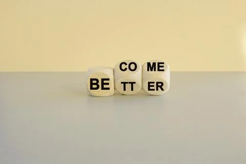 Become better symbol. Stock Photos