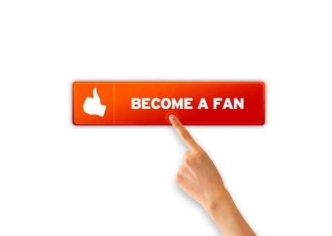 Become a fan Stock Illustration