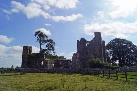 Bective Abbey in the County Meath Stock Photos
