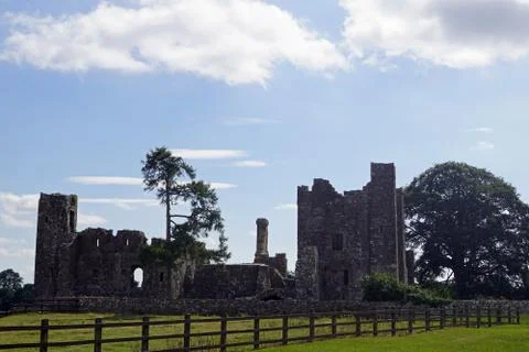 Bective Abbey in the County Meath Stock Photos