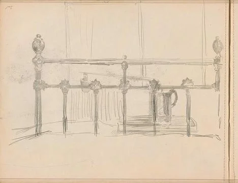 Bed arright. Behind the beds of beds can be done on a table. Leaf 18 Verso... Photos
