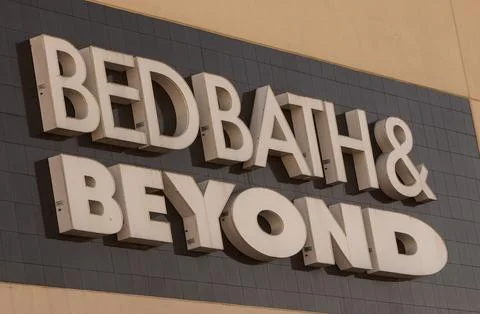 A Bed Bath and Beyond retail store, Amherst, USA - 09 Jan 2020 Stock Photos
