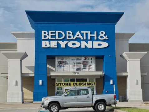 Bed Bath and Beyond storefront in Houston, Texas USA. 스톡 사진