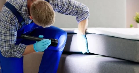 Bed Bug Infestation And Treatment Service Stock Footage 241967066