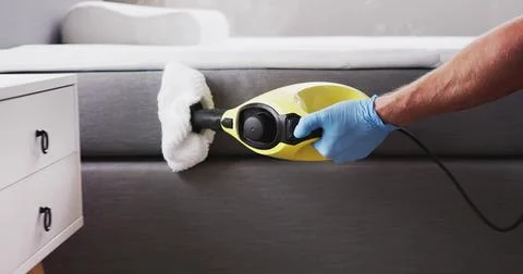 Bed Bug Pest Control Cleaning Stock Photos