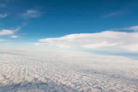 Bed of Clouds Stock Photos