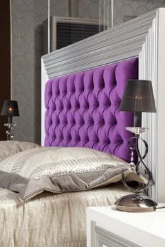 Bed detail Stock Photos