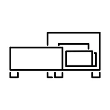 Bed Icon Stock Illustration